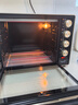 长帝（changdi）【新年礼物】32PD黑色家用多功能烤肉烘焙家电小烤箱 32L容量 搪瓷内胆 上下管独立控温 黑色32PD烤箱 32L 实拍图