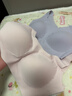 ubras虞书欣同款无尺码内衣女无痕隐形3A抗菌无钢圈文胸罩冷桃粉常规版 实拍图