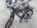永久锂电池助力电动自行车禧玛诺变速超长续航山地车男女士双碟刹单车 F58摩天灰【助力续航约50-60KM】线碟 27.5英寸 实拍图