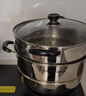 苏泊尔SUPOR好帮手304不锈钢双层复底28cm蒸锅燃气电磁炉通用蒸笼SZ28B5 实拍图