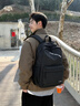 特步双肩包男女大容量休闲背包轻便通勤电脑包百搭旅行包大学生书包 实拍图
