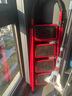 星恺梯子家用折叠梯人字梯多功能登高爬梯扶梯小梯子TZ10四步红 实拍图