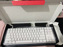 CHERRY樱桃MX 3.0S TKL机械键盘有线游戏电竞键盘 办公电脑键盘 铝合金外壳 侧刻键帽无钢板结构87 白色 RGB 红轴 实拍图