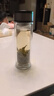 【京东物流配送】高硼硅双层玻璃杯大容量泡茶杯水杯子茶水分离杯 【双层加厚】茶杯350ml1只 实拍图