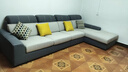 全友家居 现代简约布艺沙发客厅家具大户型家用贵妃位转角沙发 实拍图