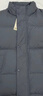 MUJI男式轻量羽绒便携式夹克男士羽绒服25年冬季男款男装外套AD0XMA5A 烟熏蓝色 S （165/84A） 实拍图