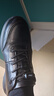 奥康（Aokang）奥康男鞋休闲皮鞋商务休闲鞋舒适百搭厚底运动鞋 黑色加绒43  实拍图