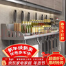 虎先森厨房置物架免打孔壁挂式调味料筷子刀架用具收纳架用品50CM双杯 实拍图