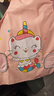 贝瑞加（Babyprints）儿童围裙套装画画衣防水吃饭绘画罩衣反穿衣防溅衣含套袖 美人鱼 实拍图