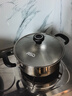 爱仕达（ASD）汤锅 304不锈钢小蒸锅 蒸煮一体汤锅 22CM燃气电磁炉通用奶锅B1-Z 实拍图