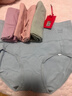 猫人女士高腰内裤女纯棉收腹收小肚子石墨烯抑菌裆高弹三角裤4条XL 实拍图