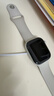 Apple/苹果 Watch S11 智能手表GPS+蜂窝款46毫米银色铝金属表壳雾紫色运动型表带S/M MFDK4CH/B 实拍图