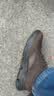 斯凯奇（Skechers）闪穿男士商务皮鞋通勤休闲鞋一脚蹬德比鞋 实拍图