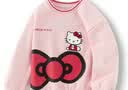 巴拉巴拉【HelloKittyIP】童装女童儿童卫衣春秋款宝宝上衣可爱甜美花瓣领 实拍图
