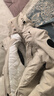 迪卡侬（DECATHLON）男女防风防水外套加厚保暖棉衣棉服棉袄男中长款派克大衣NH900 女款-浅白垩灰-NH900 S 实拍图