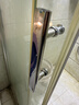 淋浴房拉手卫生间玻璃门拉手304不锈钢浴室移门把手孔距440扶手冲凉房浴室门把手无框玻璃L型145 扁管145拉手/304款 实拍图