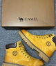 骆驼（CAMEL）王俊凯同款马丁靴高帮秋户外工装大黄靴男 GE122W7757T 金黄 39 实拍图