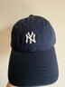 MLB官方 KARINA同款男女时尚百搭软顶棒球帽遮阳帽户外春夏CP77 纽约洋基队/藏青色 均码 实拍图
