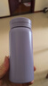 304不锈钢保温杯迷你口袋杯可爱水杯女学生高颜值便携喝水杯子 Mini保温杯紫色200ml 实拍图
