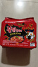 三养（SAMYANG）火鸡面三养双倍辣火鸡面方便面700g(140g*5)早餐泡面拌面宵夜速食 实拍图