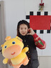 多爱（Duoai）  正版水豚噜噜公仔毛绒卡皮巴拉玩偶超大号送女友生日礼物情人节 呆呆 45cm 送女孩女友道歉礼物送女生男生 实拍图
