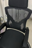 锦汐 电脑椅家用办公椅子靠背人体工学椅学习转椅老板座椅游戏电竞椅 【可后躺】黑框黑网 实拍图