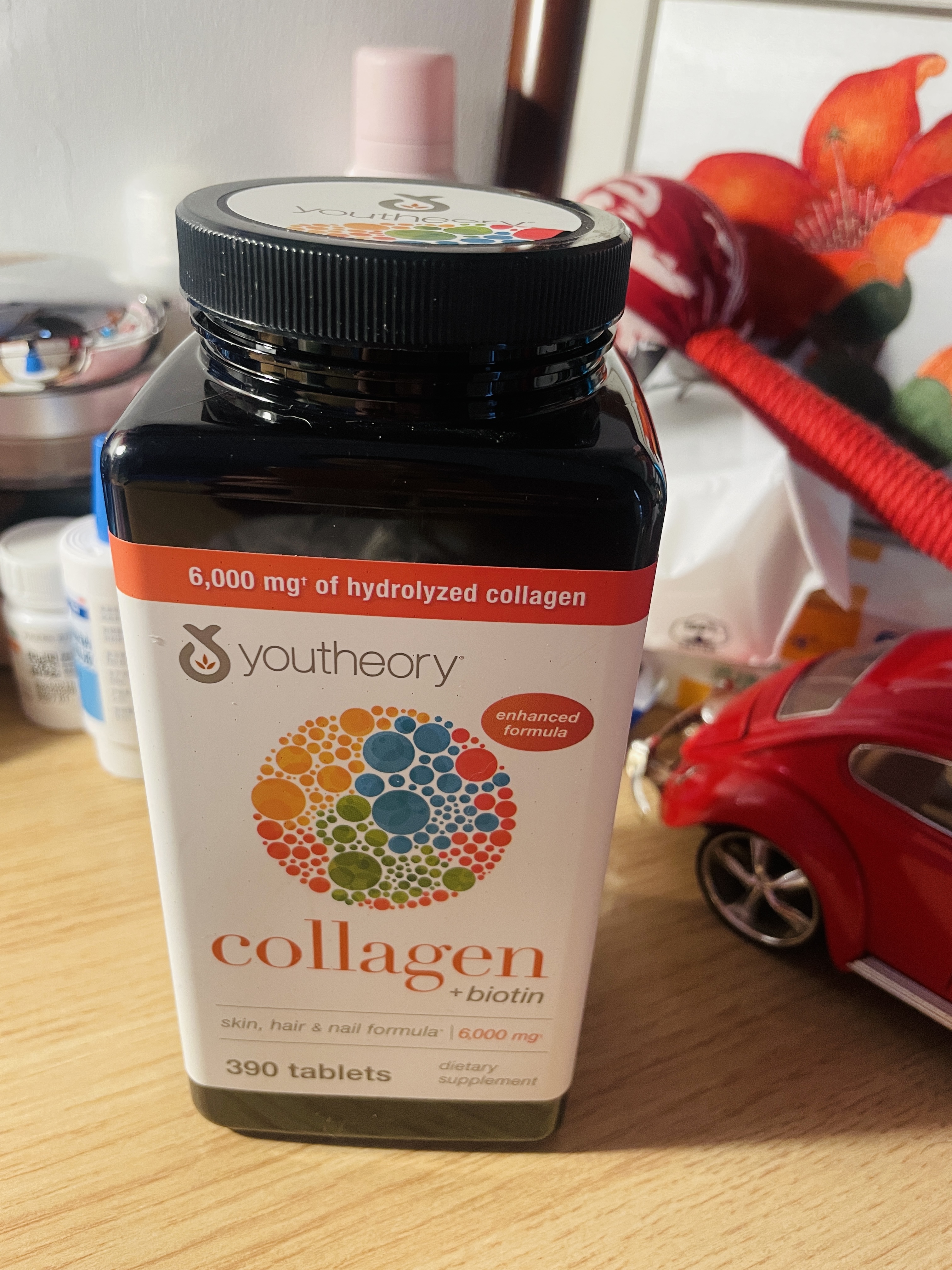 youtheory胶原蛋白片collagen美国18种氨基酸含维生素营养片改善肌肤345粒 【美容养颜】 345粒*1瓶 实拍图