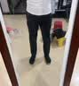 斯凯奇（Skechers）宽松休闲裤闪穿裤男士织物抗皱加绒回弹梭织长裤P325M129 实拍图