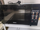 格兰仕（Galanz）变频微波炉烤箱一体机光波炉900瓦大功率速热家用23L大容量平板易清洁省电一级能效智能菜单烧烤 2026新升级彩膜BM1(S2) 实拍图