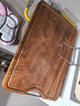 双枪乌金檀木整木菜板 百年龄砧板家用切菜案板抗菌实木菜板45*30*3 实拍图