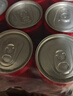 可口可乐（Coca-Cola）零度 Zero 无糖汽水 碳酸饮料 330ml*24摩登罐  实拍图
