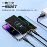 CangHua 多功能充电器三合一充电线套装 40W超级快充头+5A三合一数据线适用华为苹果iPhone小米手机 实拍图