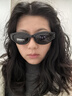 四万公里复古猫眼偏光墨镜女高级感窄框眼镜潮防紫外线太阳镜防晒 实拍图