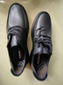木林森(MULINSEN)头层牛皮男鞋商务休闲耐磨软底爸爸鞋 黑色 41码 20782 实拍图