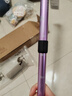 骆驼（CAMEL）登山杖手杖碳素纤维轻便伸缩折叠铝合金徒步爬山拐棍老人防滑拐杖 徒步游玩 铝合金-直柄 薇紫色D41-1D 均码 实拍图