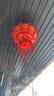 琉弦笙 灯笼大门挂的2026 新年装饰春节马年七彩水晶led走马旋转灯笼 福牌45cm直径【一对】 实拍图
