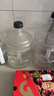 拜杰纯净水桶 食品级PC矿泉水桶透明手提式水桶茶水桶 大容量水桶黑盖7.5L 实拍图