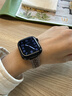 Apple/苹果 【新年礼】Watch S11 智能手表GPS款42毫米亮黑色铝金属表壳黑色运动型表带S/M 实拍图