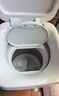 海尔（Haier）迷你波轮全自动洗衣机 3KG小型婴儿内衣洗 高温除菌 租房一人 家用家电补贴XQBM30-R368 实拍图