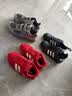 adidas小童「果冻T头鞋」BARREDA DECODE C运动鞋阿迪达斯轻运动   浅猩红/暖香草色   31.5 实拍图
