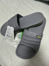 酷趣（Coqui）拖鞋男情侣家居轻便软弹舒适浴室凉拖鞋男款陨石灰44-45CQ7922 实拍图
