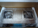迅达（XUNDA）燃气灶具 天然气煤气双灶 台式不锈钢面板 一级能效 【高性价比双灶】TS8106 66%热效率 天然气 实拍图