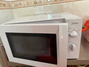 美的（Midea）快捷微波炉 家用小型 360°转盘加热 旋钮操控 易洁内胆（M1-L213B） 实拍图
