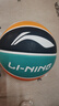 李宁（LI-NING）篮球儿童5号比赛室内外耐磨水泥地幼儿小学生青少年户外橡胶五号 实拍图