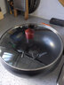 美的（Midea）大肚锅炒锅铁锅炒菜锅不粘精铁平底南瓜锅电磁炉燃气通用年会礼品 实拍图