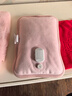 彩虹暖手宝热水袋电热暖手宝暖腰暖手可拆洗电智能充电热水袋 粉彩虹 实拍图