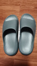 京东京造【3.5cm踩屎感】eva厚底拖鞋男士防臭休闲凉拖鞋 碳灰 40-41 实拍图