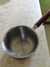 热油小锅泼油锅加厚不锈钢木柄防烫带刻度双倒流口不挂油无涂层 【木柄】爆款300ml 实拍图