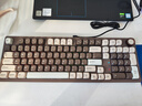 SKN青龙4.0/ultra 机械键盘 三模无线键盘 98配列键盘 Gasket结构客制化键盘 ZMK/QMK方案 2U大键0 【新品】青龙4.0 Ultra 漪【瑰夏拿铁轴】 实拍图