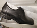 红蜻蜓真皮男鞋秋冬舒适商务休闲皮鞋高级正装德比鞋婚鞋WTA7376黑色40 实拍图